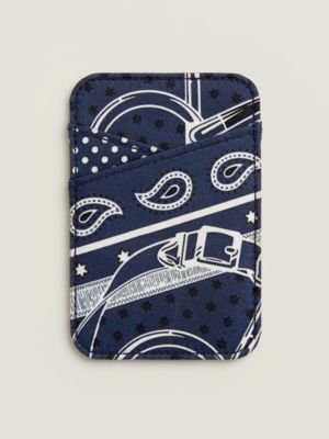 “金质马刺Bandana”图案MagSafe卡包
