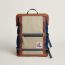 Off Piste ski backpack, fauve/bleu saphir/ficelle, Unfortunately this product is no longer available