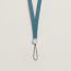 Ipso lanyard, bleu jean/gold