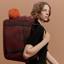 The Grooming Bag, rouge H/chocolat