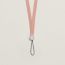 Ipso lanyard, rose framboise/écru