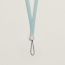 Ipso lanyard, bleu céleste/écru