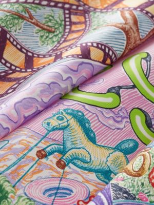 “光之城”90方巾, 视图: 细节, detail, 当前为第3张（共3张）
