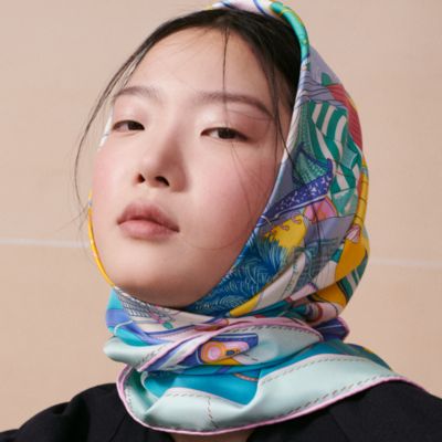 “手提行李”90方巾