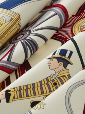 “尊贵之轮”90方巾, 视图: 细节, detail, 当前为第3张（共3张）
