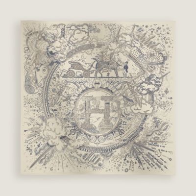 “正在接通中”90方巾