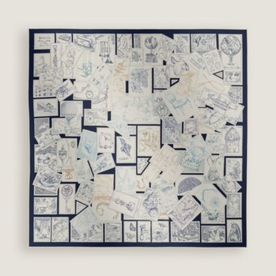 “福宝集邮者”90方巾