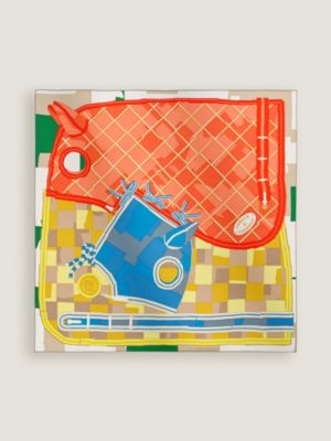鲑鱼色/黄色/蓝色