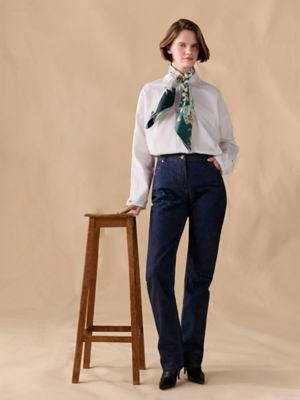 Academia Hippica scarf 90, View: Worn, worn, view 4 of 5