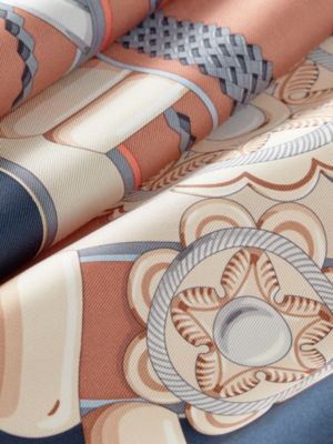 Flora y Plata scarf 90, View: Detail, detail, view 3 of 3