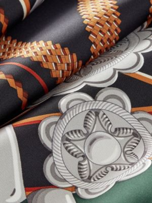 Flora y Plata scarf 90, View: Detail, detail, view 5 of 5