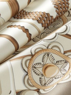 Flora y Plata scarf 90, View: Detail, detail, view 3 of 3