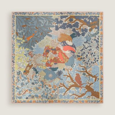 “于月神之怀”90方巾