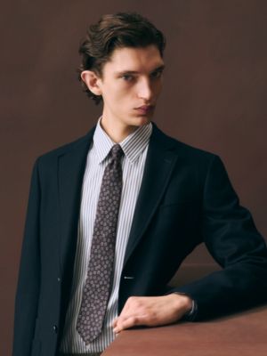 “马蹄铁匠”领带, 视图: 图片：产品佩戴, worn, 当前为第2张（共2张）
