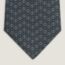 Maillons Vagues tie, anthracite/gris clair/bleu grisé