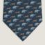 Sauve Qui Peut! tie, marine/gris/orange foncé