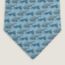 Sauve Qui Peut! tie, ciel/gris bleuté/blanc