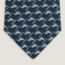 Colourful Jump tie, marine/gris bleu/vert