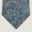 Pieces met tie, gris/azur/blanc