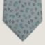 Mors Dance tie, gris moyen/turquoise/anthracite