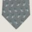 “爱马仕屋顶”领带, 灰色/白色/天空蓝