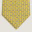 Boucles en Vrac tie, jaune/gris
