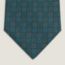 Couture Sellier tie, gris foncé/gris clair/ciel