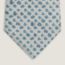 Perspective d'Hermès tie, gris clair/bleu moyen