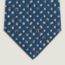 Perspective d'Hermès tie, marine/gris clair