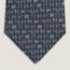 H Collection tie, bleu gris/ciel/bleu canard