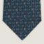 H Collection tie, marine/bleu moyen/rouge