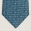 H Collection tie, bleu moyen/ciel/pétrole clair