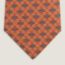 Maillonmorphose tie, orange/bleu gris/blanc