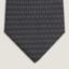 H Duo领带, 海军蓝/炭灰色
