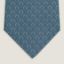 Mors Luck tie, bleu moyen/gris/bleu ciel
