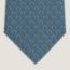 Mors Luck tie, bleu moyen/gris/bleu ciel