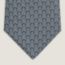 Mors Luck tie, gris foncé/bleu marine/bleu ciel