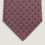 Mors Luck tie, bordeaux/ciel/bleu moyen
