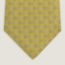 Trois Petits Maillons tie, jaune/gris clair/denim