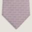 “三重小锚链”领带, 玫瑰色/天空蓝/灰色
