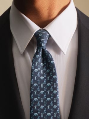 Figure Libre tie 7&nbsp;cm, View: Worn, worn, view 2 of 2