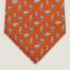 Figure Libre tie, orange/gris/jaune