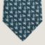Cheval de Neige tie, bleu canard/bleu ciel/turquoise, no stock