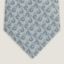 “幸运马蹄铁”领带, 浅灰色/炭灰色/天空蓝