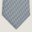 Saddle Demonstration tie, gris/bleu moyen/gris clair