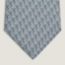 Saddle Demonstration tie, gris/bleu moyen/gris clair