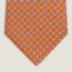Chaine d'Ancre H tie, orange/gris/blanc