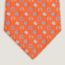 Fer H Cheval tie, orange/denim/jaune