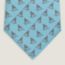 Moussaillon tie, ciel/gris/bleu moyen