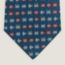 “锚链畅游”领带, 海军蓝/红色/天空蓝